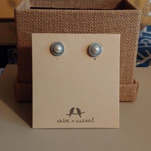 Pearl earrings